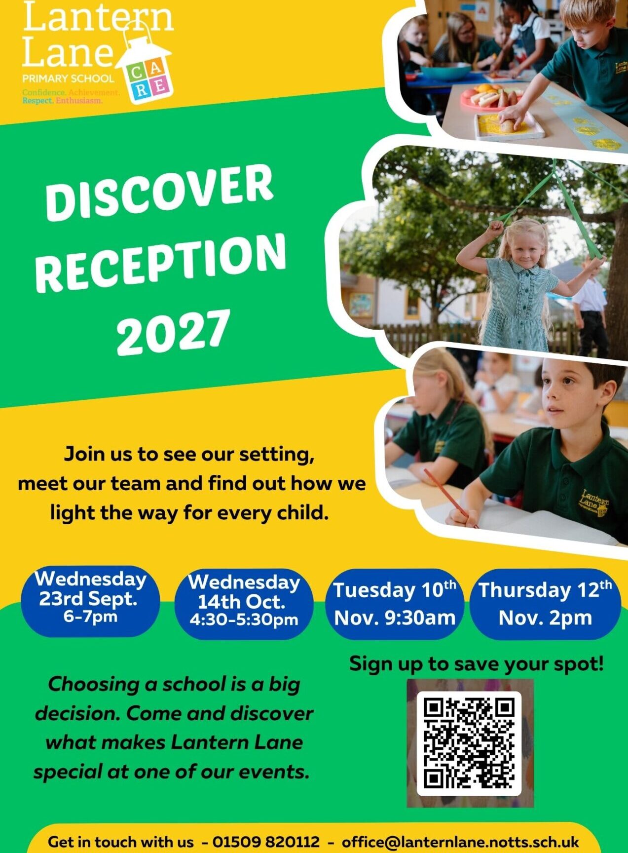 Discover Reception 2027